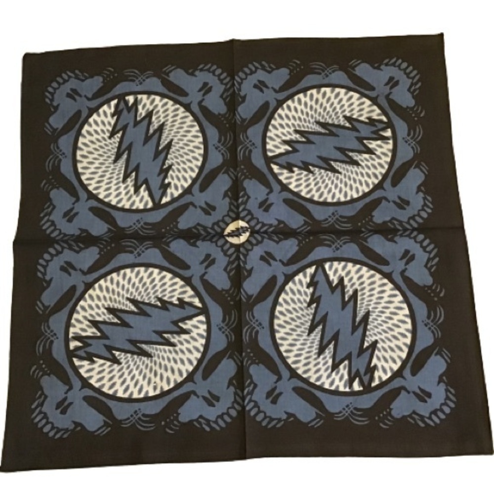 Blue steal your face bandana NWT